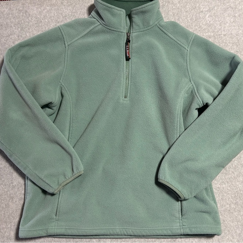 L.L. Bean Sage Women’s Large  Fleece Jacket
